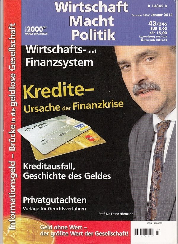 Magazin2000plus Sonderheft “Wirtschaft-Macht-Politik“