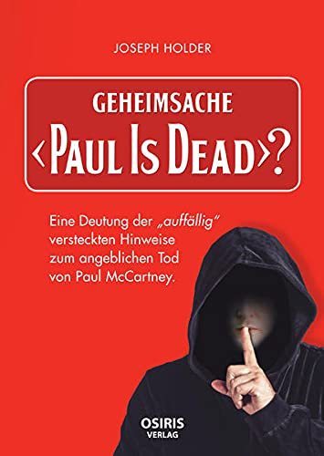 "Geheimsache <Paul Is Dead>?" Joseph Holder